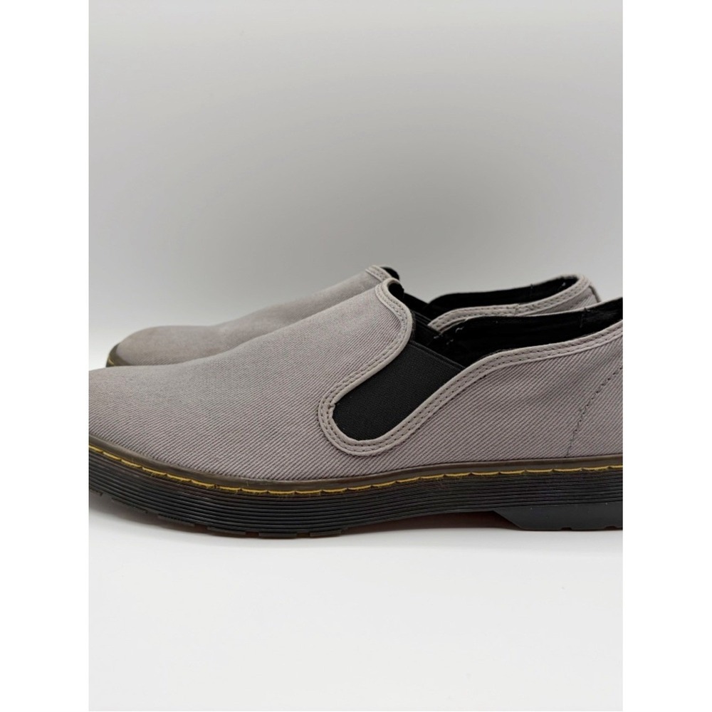 Dr. Martens Men's Gray Largo Slip On 8652872 Laceless Rare Size 11 Vans Doc